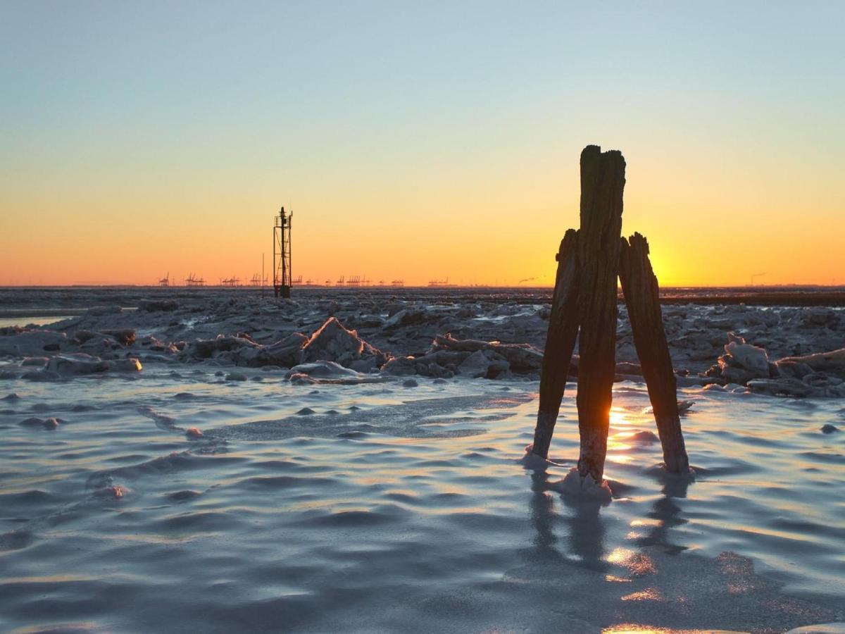 Appartamento Mien Droem Im Sielhuus Butjadingen Esterno foto